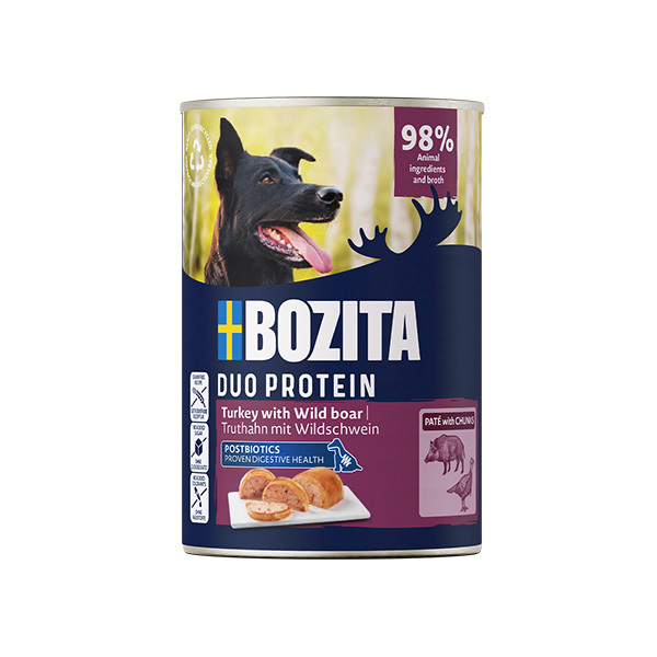 Bozita Hund Paté Pute & Wildschwein