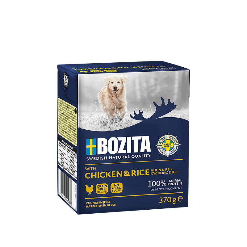 BOZITA PALOJA HYYTELÖSSÄ, SISÄLTÄÄ KANANPOIKAA JA RIISIÄ