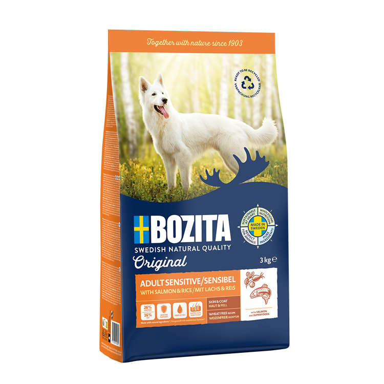 BOZITA ORIGINAL ADULT SENSITIVE SKIN & COAT