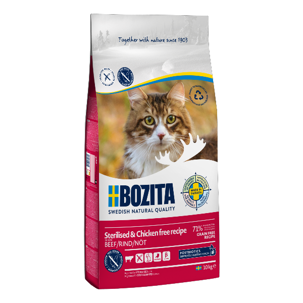 Sterilised & Chicken free with Beef