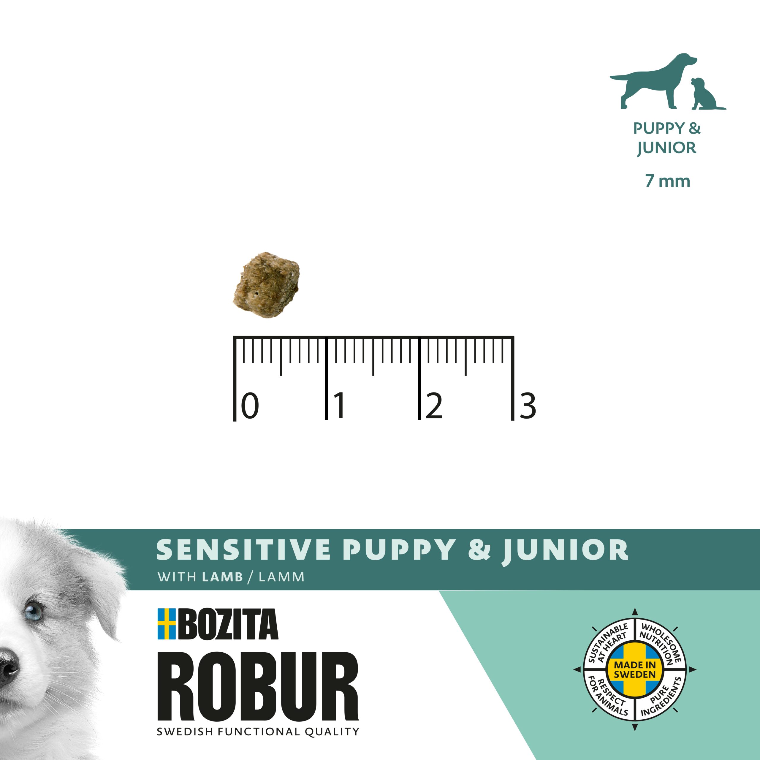 ROBUR SENSITIVE PUPPY & JUNIOR LAMB