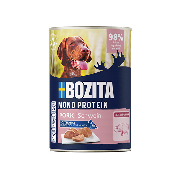 Bozita Dog Monoprotein Pate Wieprzowina