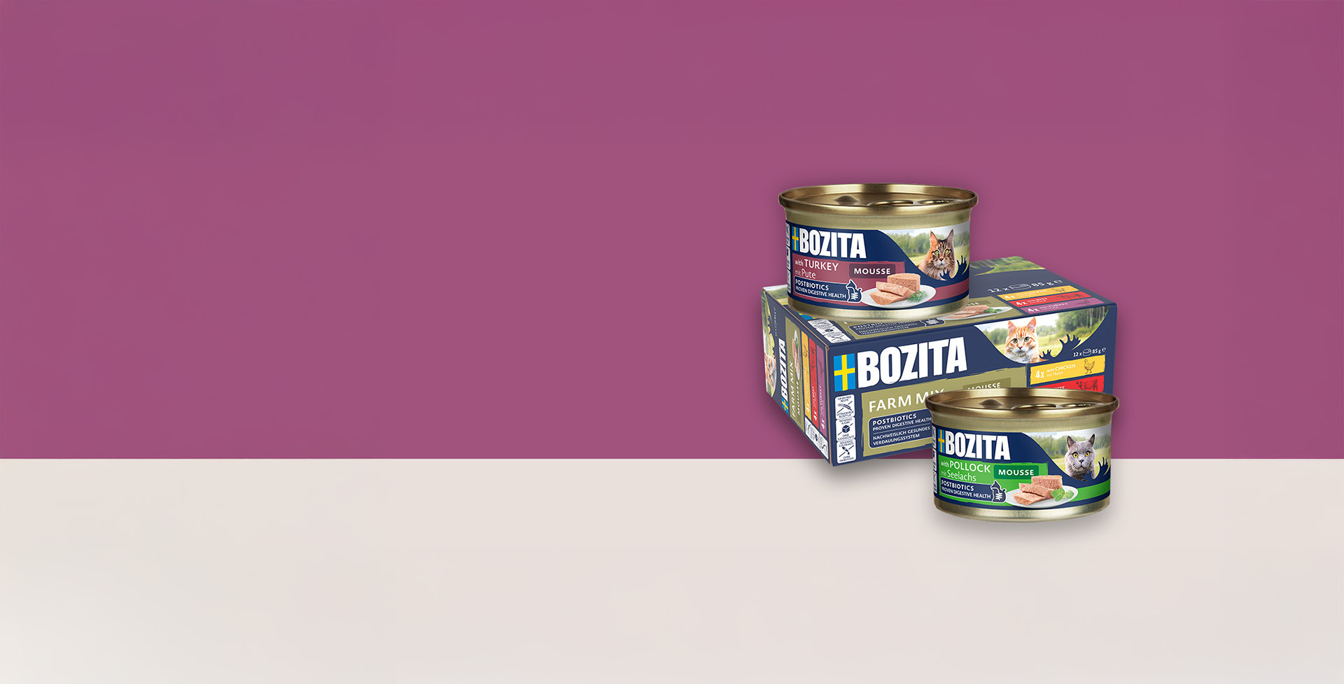Bozita – svensktillverkat hundfoder och kattfoder Carousel
