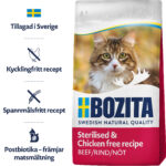Sterilised & Chicken free med nötkött
