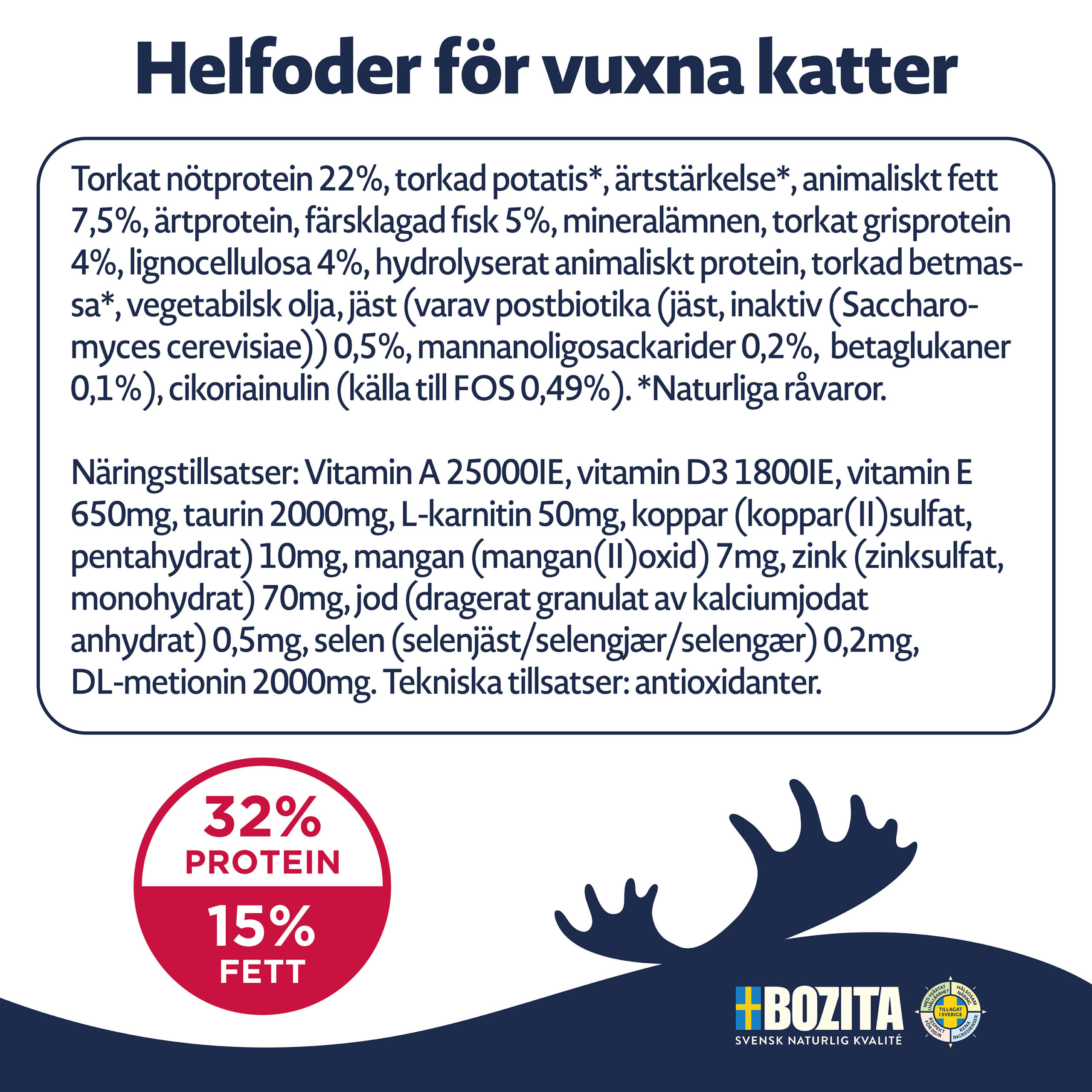 Sterilised & Chicken free med nötkött