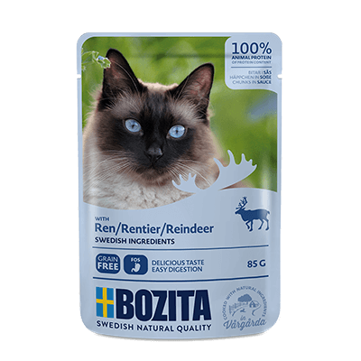 BOZITA WITH REINDEER – CHUNKS IN SAUCE – POUCH