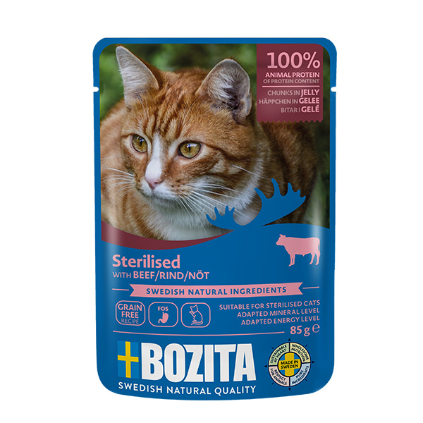 Wet food for sterilised cats