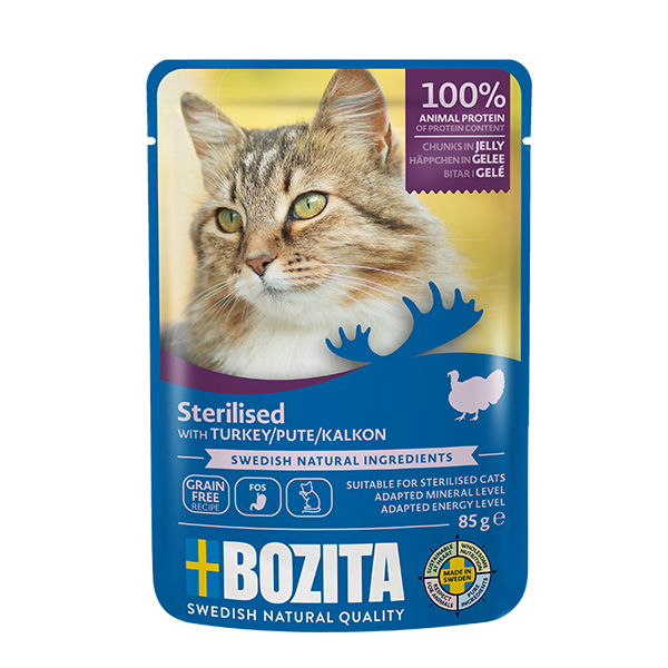 Wet food for sterilised cats
