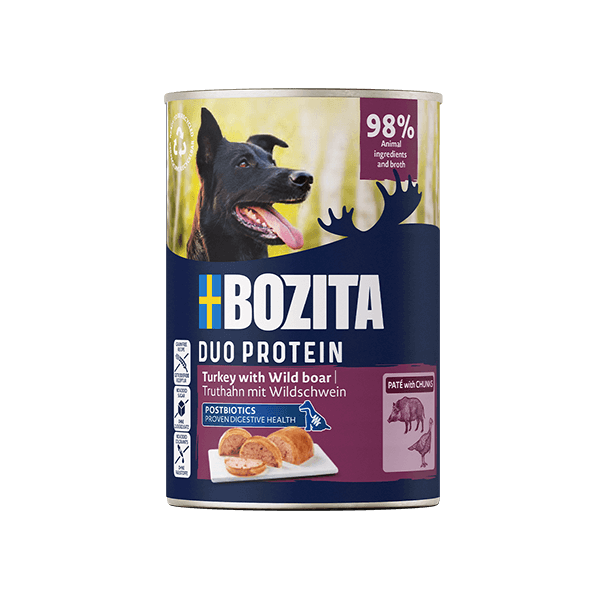 Bozita Dog Pate Turkey & Wild Boar