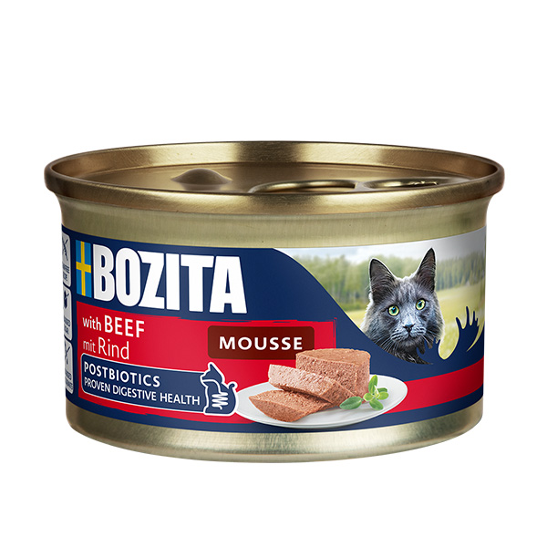 Bozita mousse with beef
