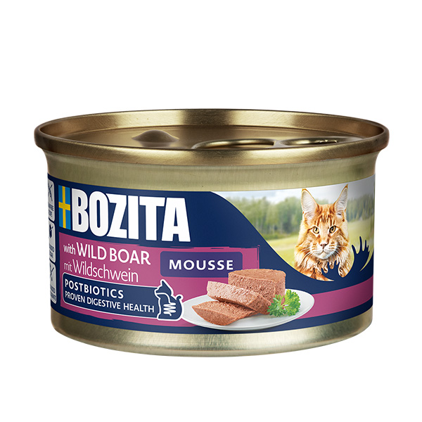 Bozita mousse with wild boar